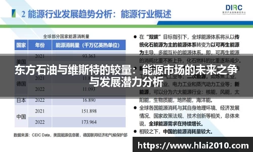 东方石油与维斯特的较量：能源市场的未来之争与发展潜力分析