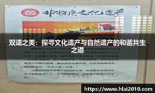 双遗之美：探寻文化遗产与自然遗产的和谐共生之道